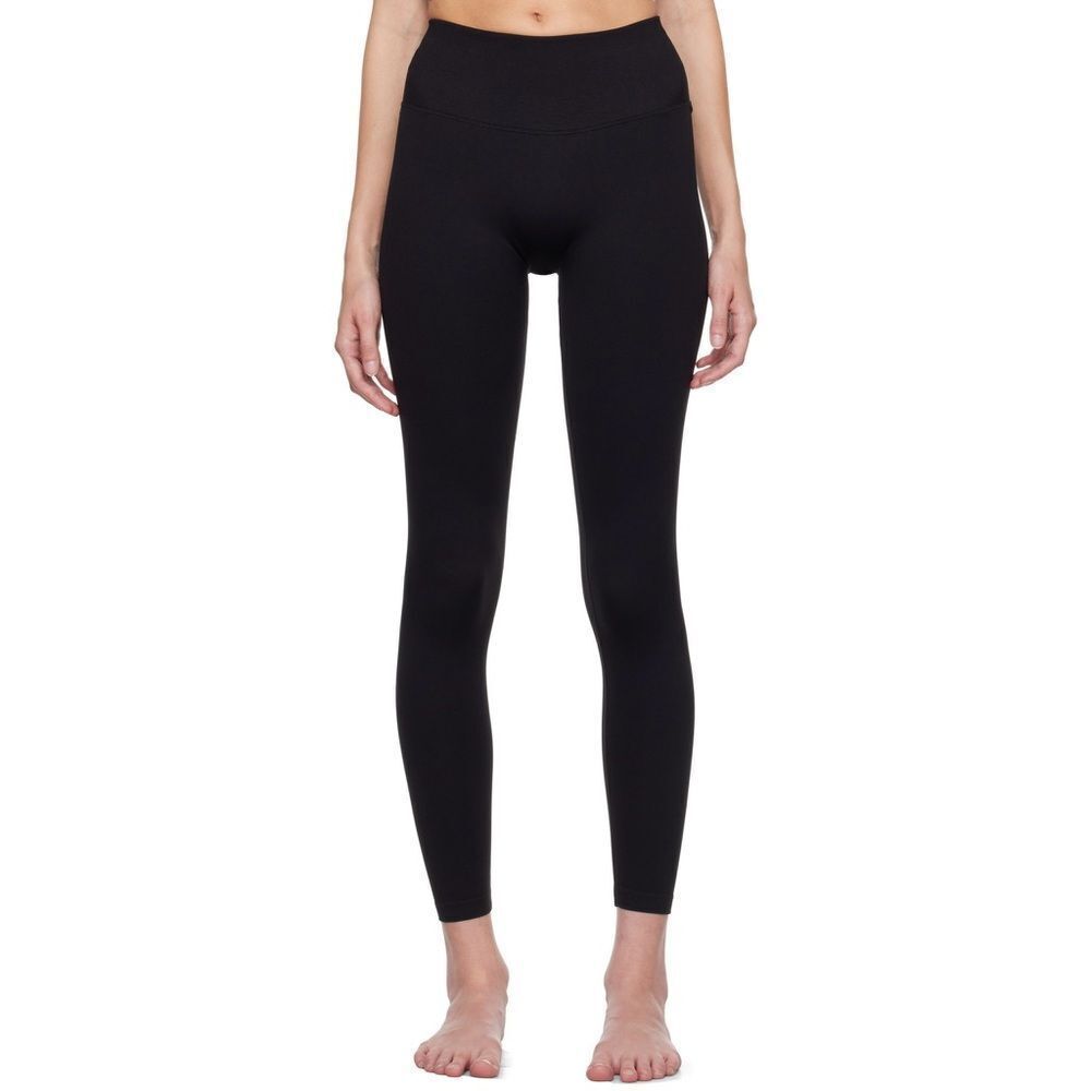 SKIMS Black Contour Nylon Leggings